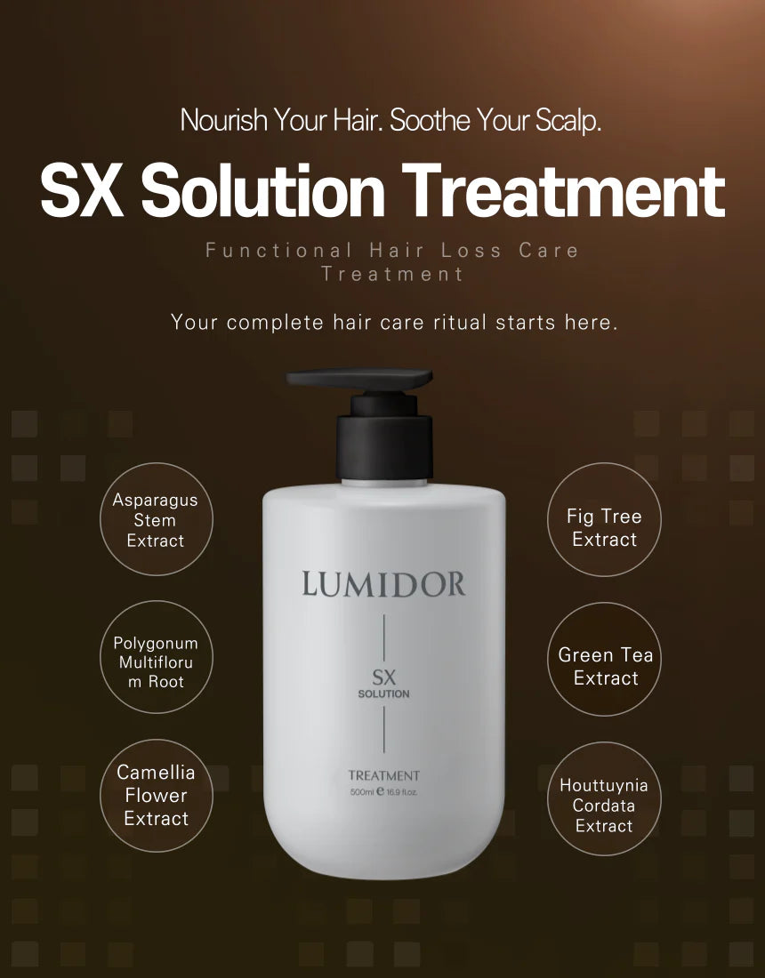 Lumidor SX Solution Treatment - Hair Loss Conditioner with Growth Factors
