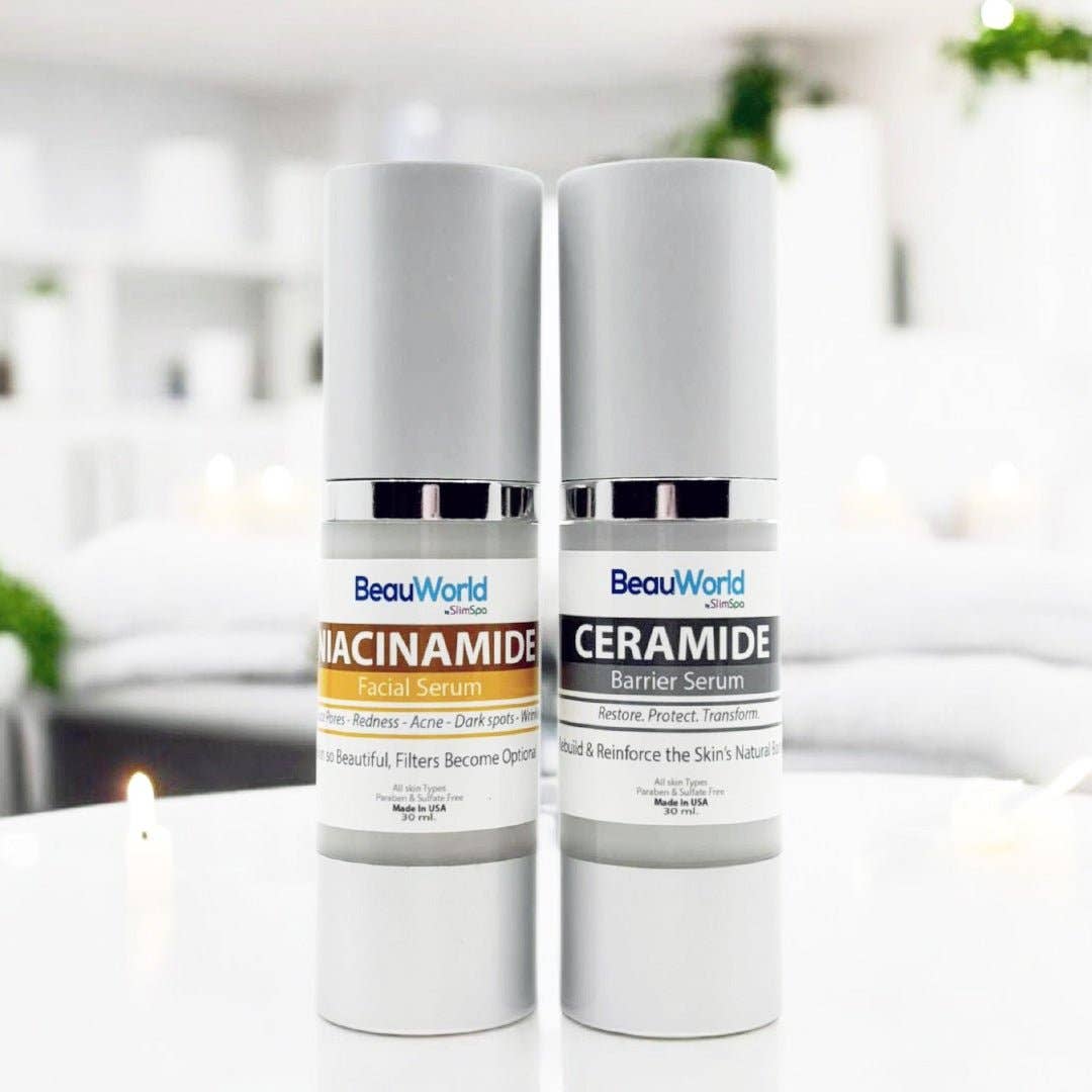 Glow & Protect Duo Niacinamide + Ceramide 2x30ml – Professional Brightening & Barrier Repair Combo