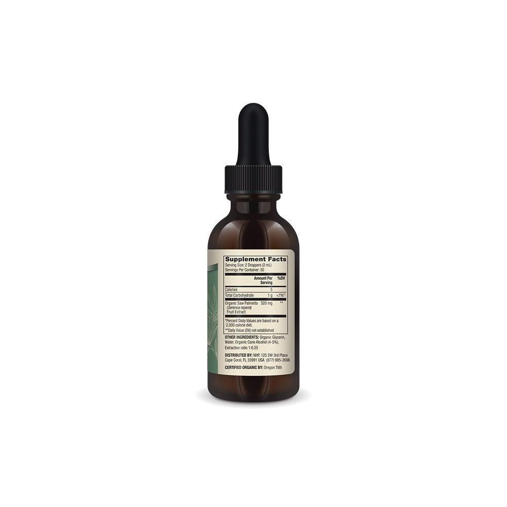 Dr. Mercola Premium Products® Organic Saw Palmetto Liquid Drops