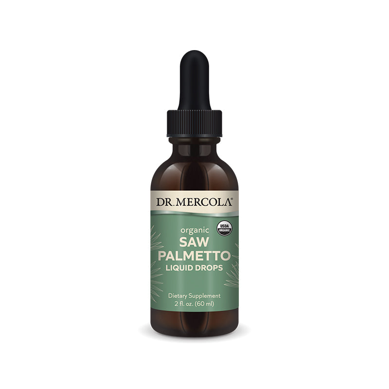Dr. Mercola Premium Products® Organic Saw Palmetto Liquid Drops