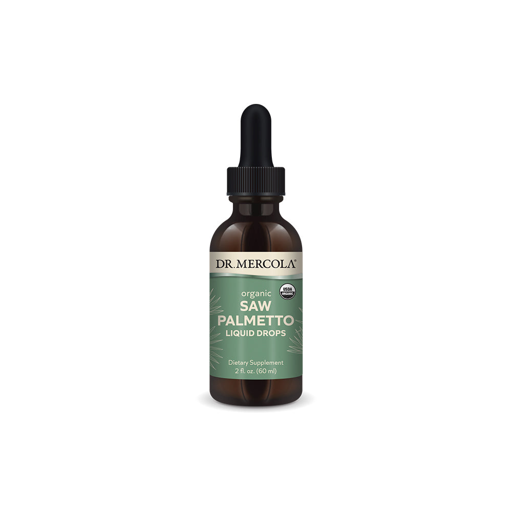 Dr. Mercola Premium Products® Organic Saw Palmetto Liquid Drops