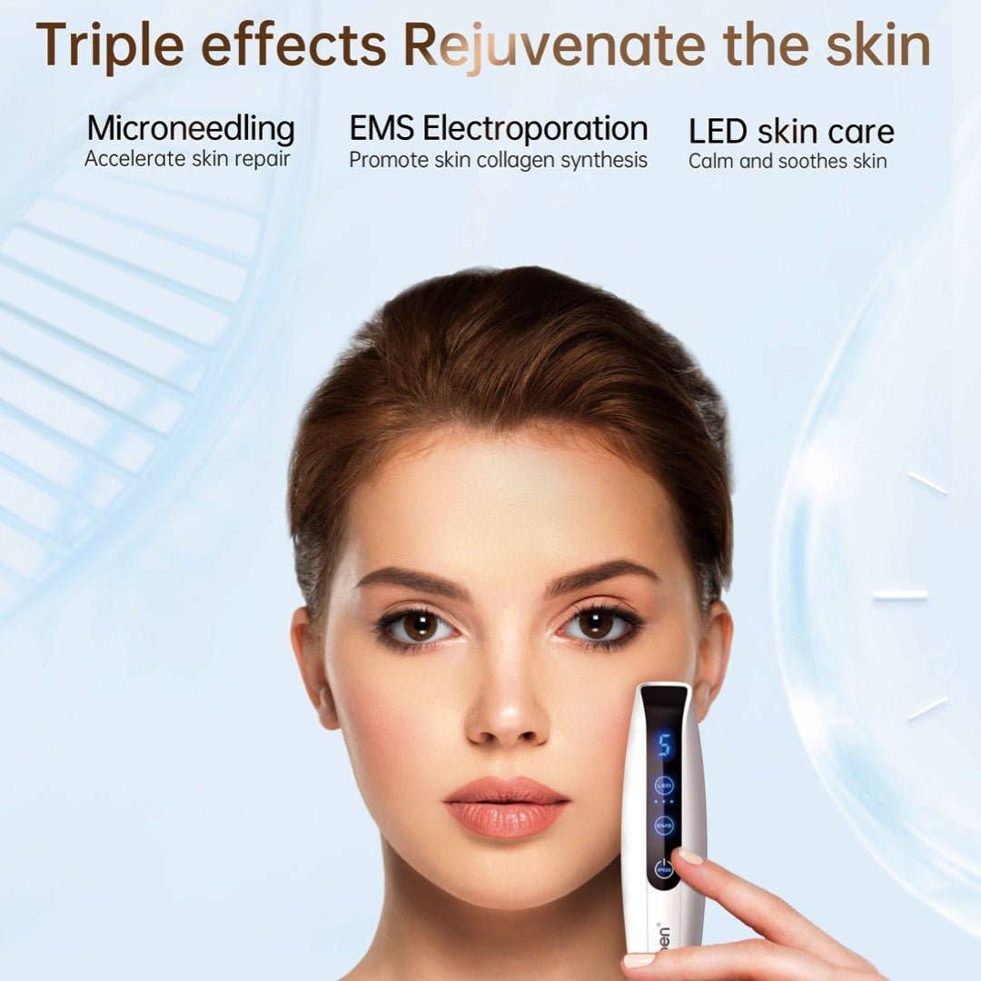 BIO PEN Q2 Triple Power Rejuvenation System – Professional Microneedling Device + FREE Recovery Duo