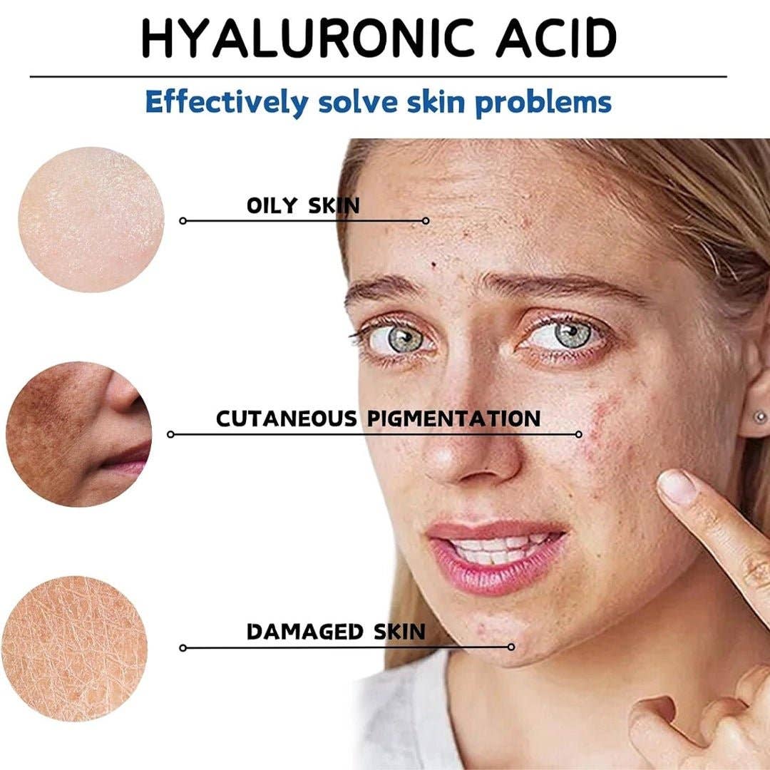 Hyaluronic Acid Plus Serum 30ml – Professional Deep Hydration & Skin Plumping Facial Serum
