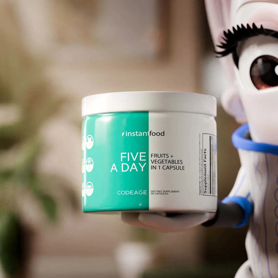 Codeage® InstantFood Five a Day - Whole Fruits Extracts Rich in Vitamins