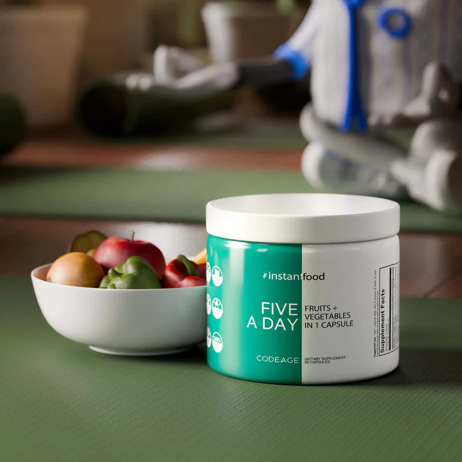 Codeage® InstantFood Five a Day - Whole Fruits Extracts Rich in Vitamins