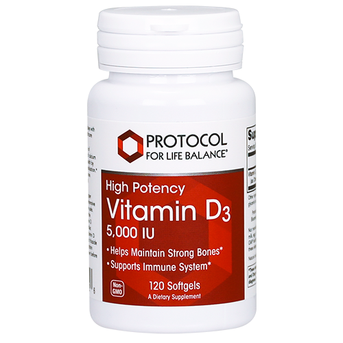 Protocol For Life Balance®  Vitamin D3 5,000IU