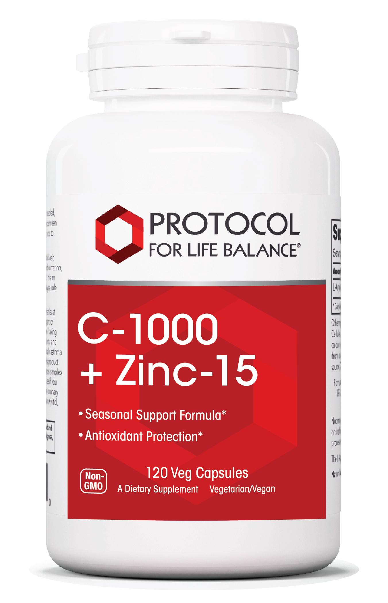 Protocol For Life Balance®  C-1000 + Zinc-15