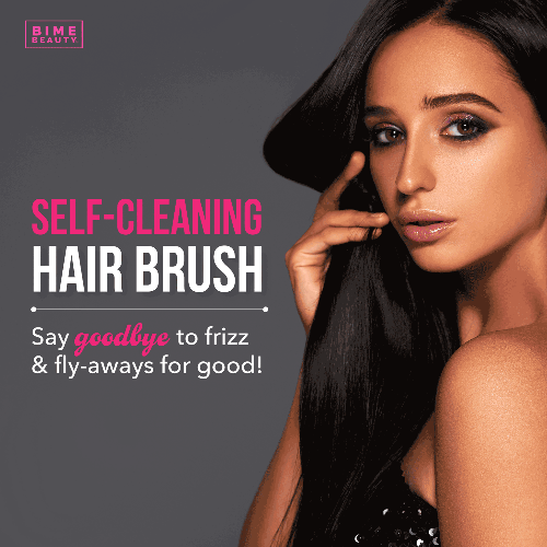 Self-Cleaning Hair Brush by BimeBeauty