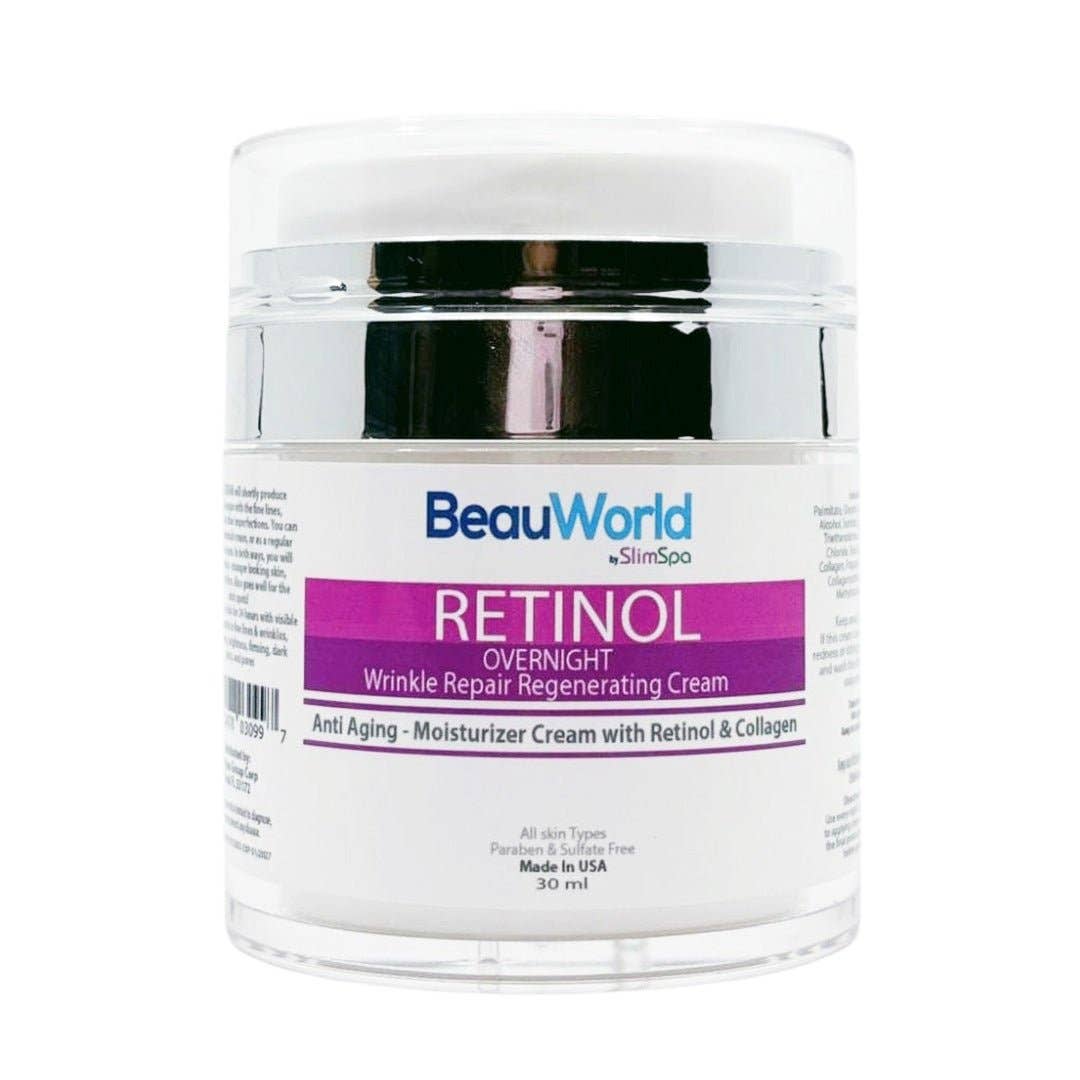 Retinol Overnight Wrinkle Repair Cream 50ml – Professional Anti-Aging Regenerating Treatment