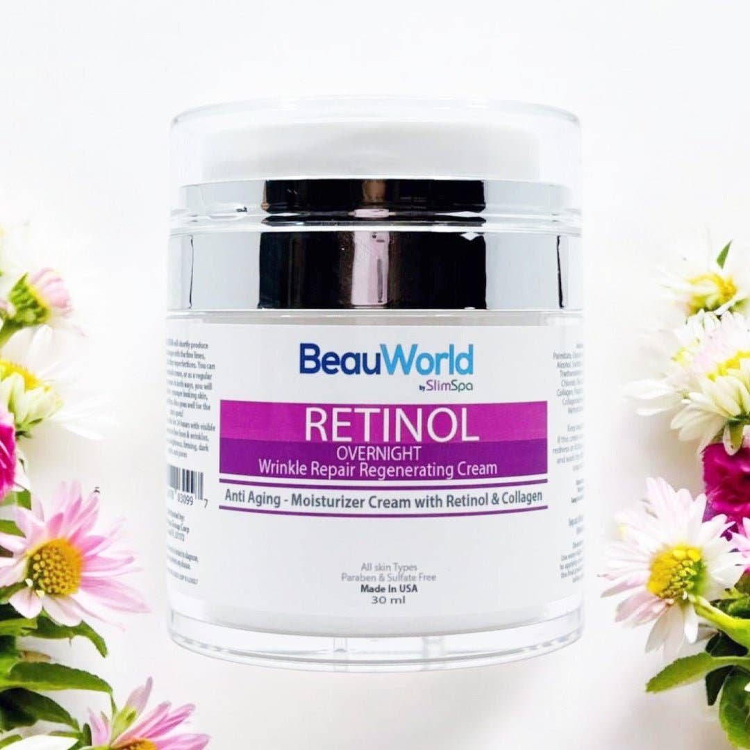 Retinol Overnight Wrinkle Repair Cream 50ml – Professional Anti-Aging Regenerating Treatment
