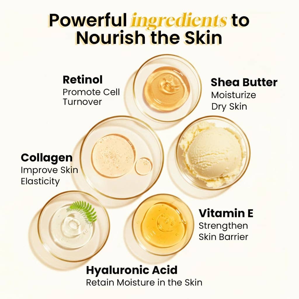 Retinol Overnight Wrinkle Repair Cream 50ml – Professional Anti-Aging Regenerating Treatment