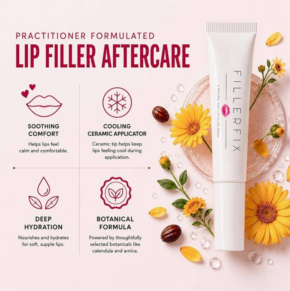 FillerFix – Lip Filler Aftercare Serum | Arnica Lip Care