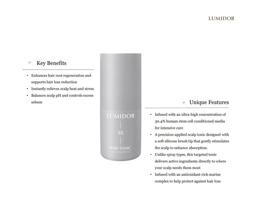 Lumidor SX Hair Restoration Kit